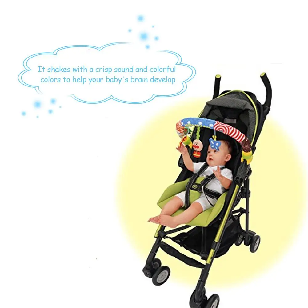 Детская игровая арка для путешествий коляска на колесиках кровать колокольчик