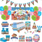 Тарелка одноразовая детская, 185277 шт., для дня рождения, вечеринки, украшения детский душ