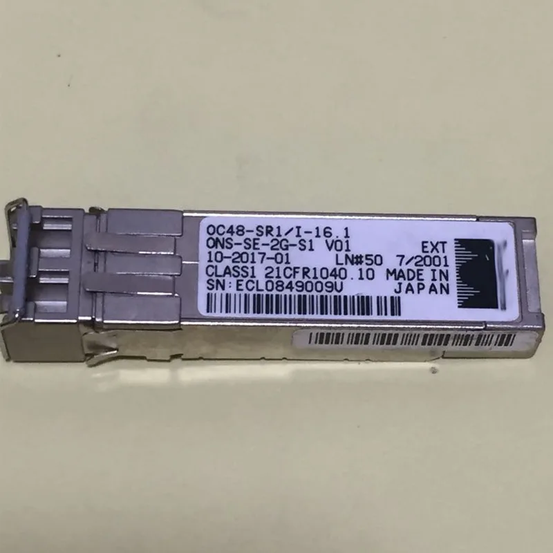 

Оригинальный ONS-SE-2G-S1, OC48-SR1/I-16.1 волоконно-оптический режим