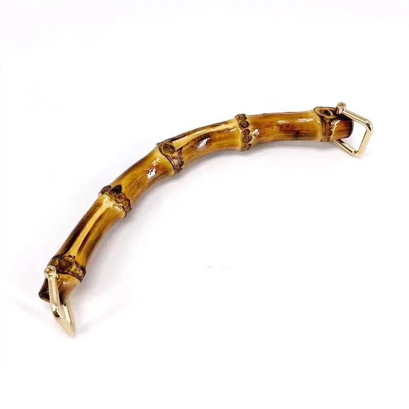 

Wooden Light-colored Bamboo Handle Luggage Accessories Short Wooden Handle DIY Handmade All-match Bamboo Bag Handle Brown Strap