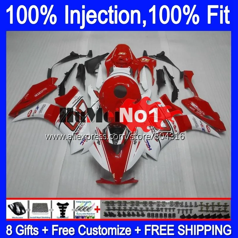 

Injection For HONDA CBR 1000RR 1000 CBR1000 RR 2012 2013 14 15 16 118MC.4 CBR1000RR 12 13 2014 2015 2016 Fairing white red hot