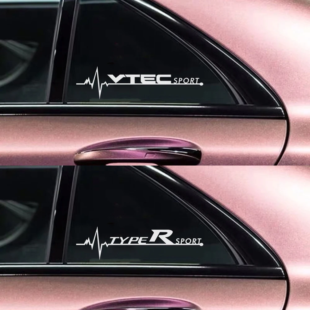 2 шт. автомобильный Стайлинг TYPER Sport эмблема боковое окно наклейка украшение для