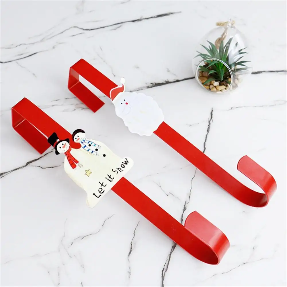 

Christmas Hook Punch-free Exquisite Metal Good Load-bearing Christmas Hook Home Decor