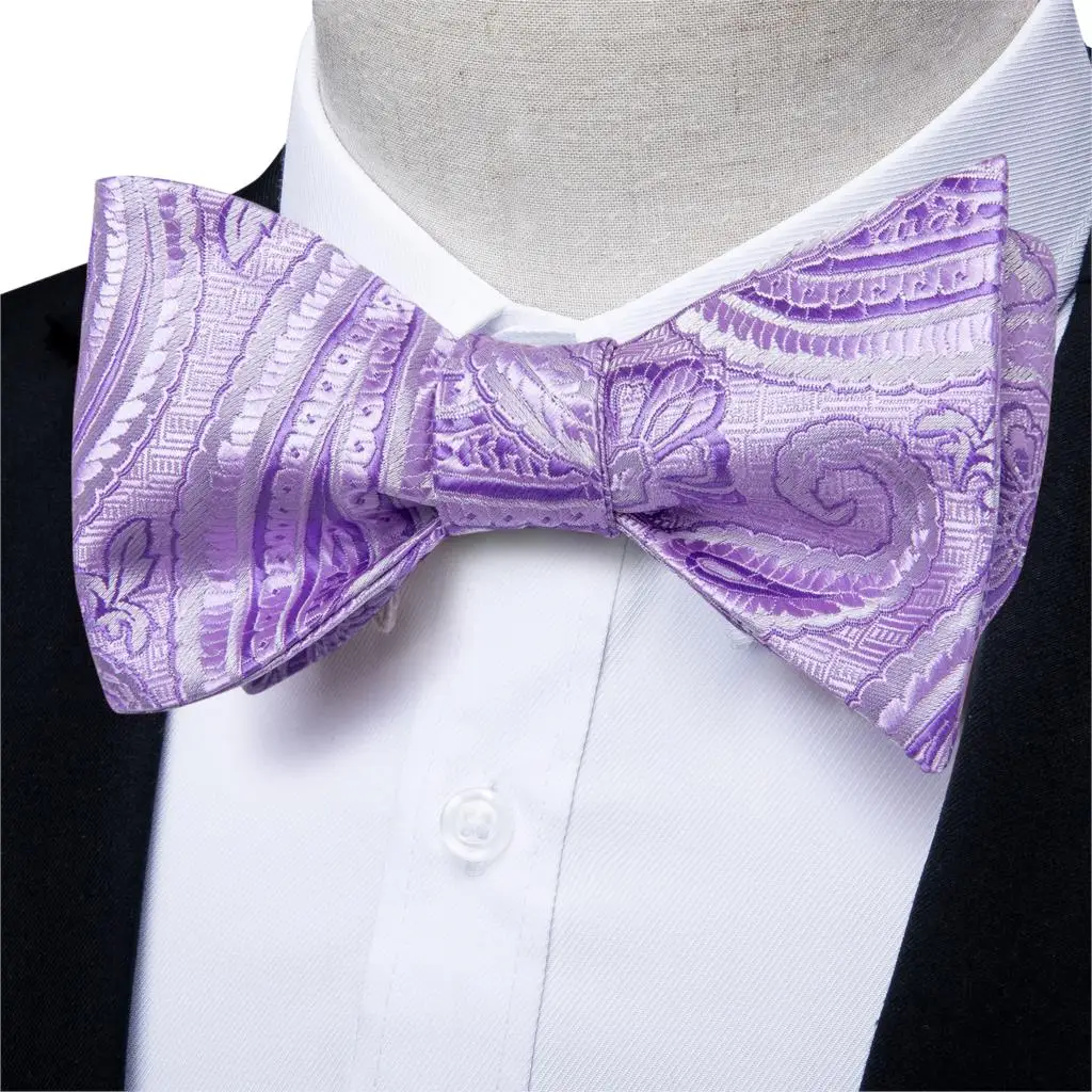 Мужской Шелковый галстук бабочка пейсли мужской платок запонки аксессуары для
