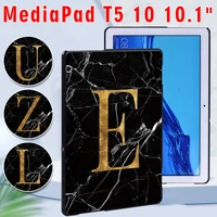 case for huawei mediapad t5 10 10 1 inch anti fall initials name back case free stylus