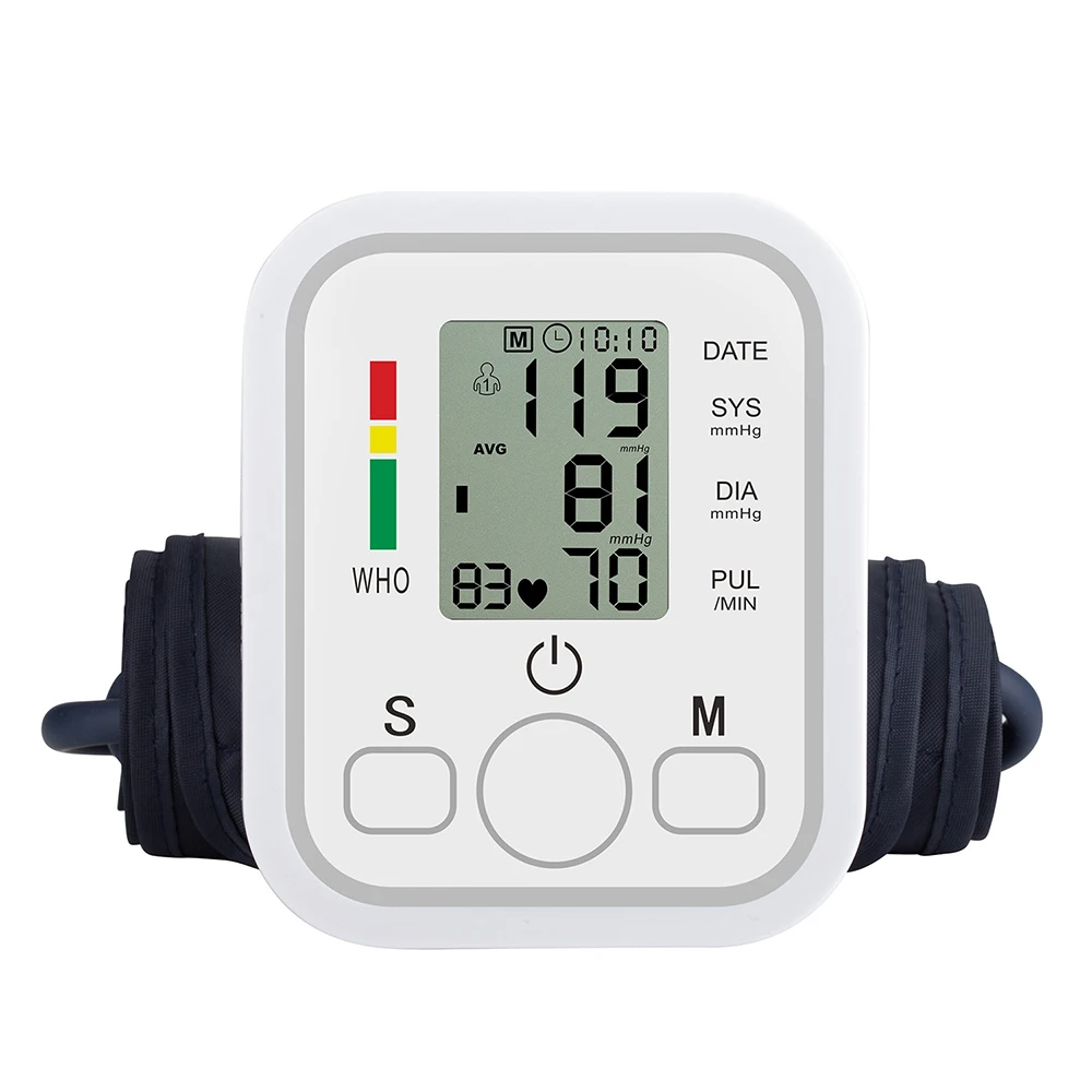 Электронный прибор для измерения артериального давления цифровой мини-тонометр