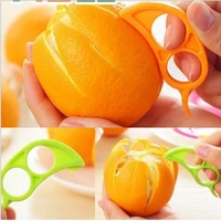 5pcs orange peeler lemon slicer fruit stripper easy opener easy peeler stripper remover knife cooking tool kitchen gadgets