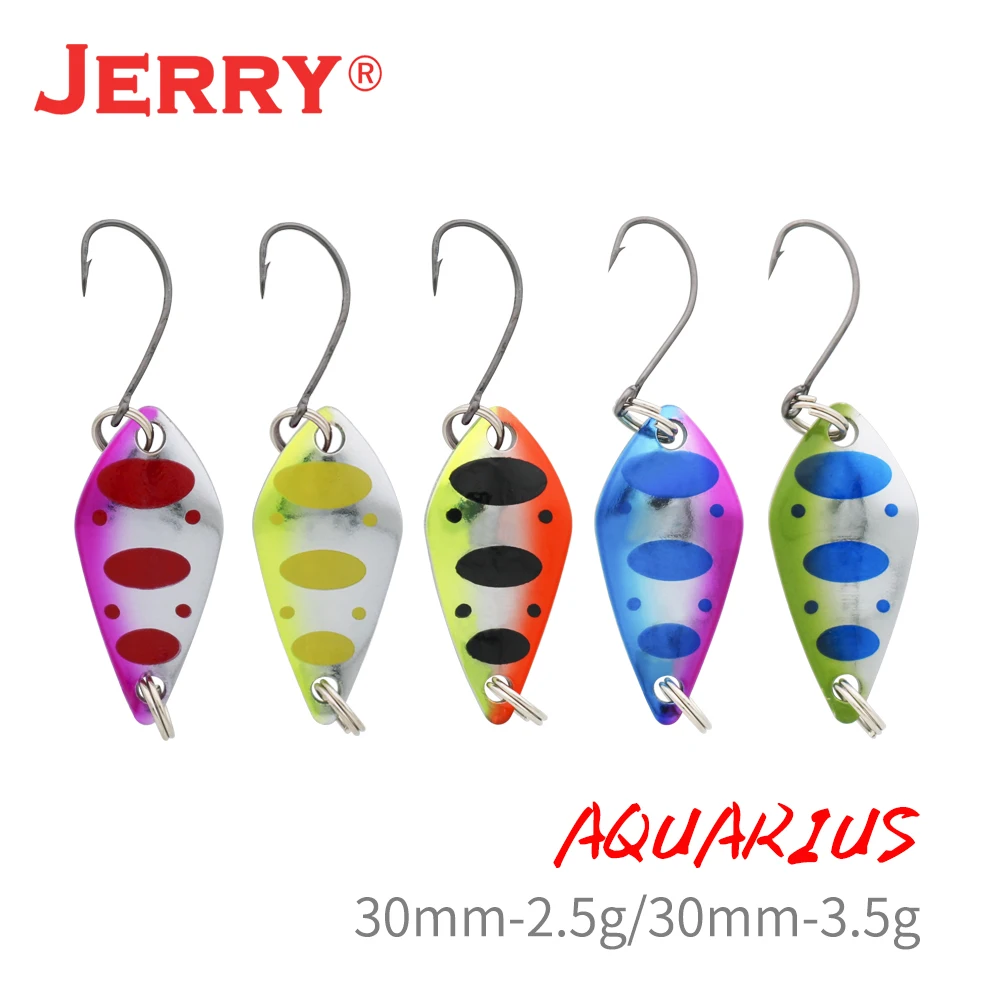 Набор рыболовной приманки Jerry Aquarius micro trout светящаяся в темноте пресноводная 2 5 г 3