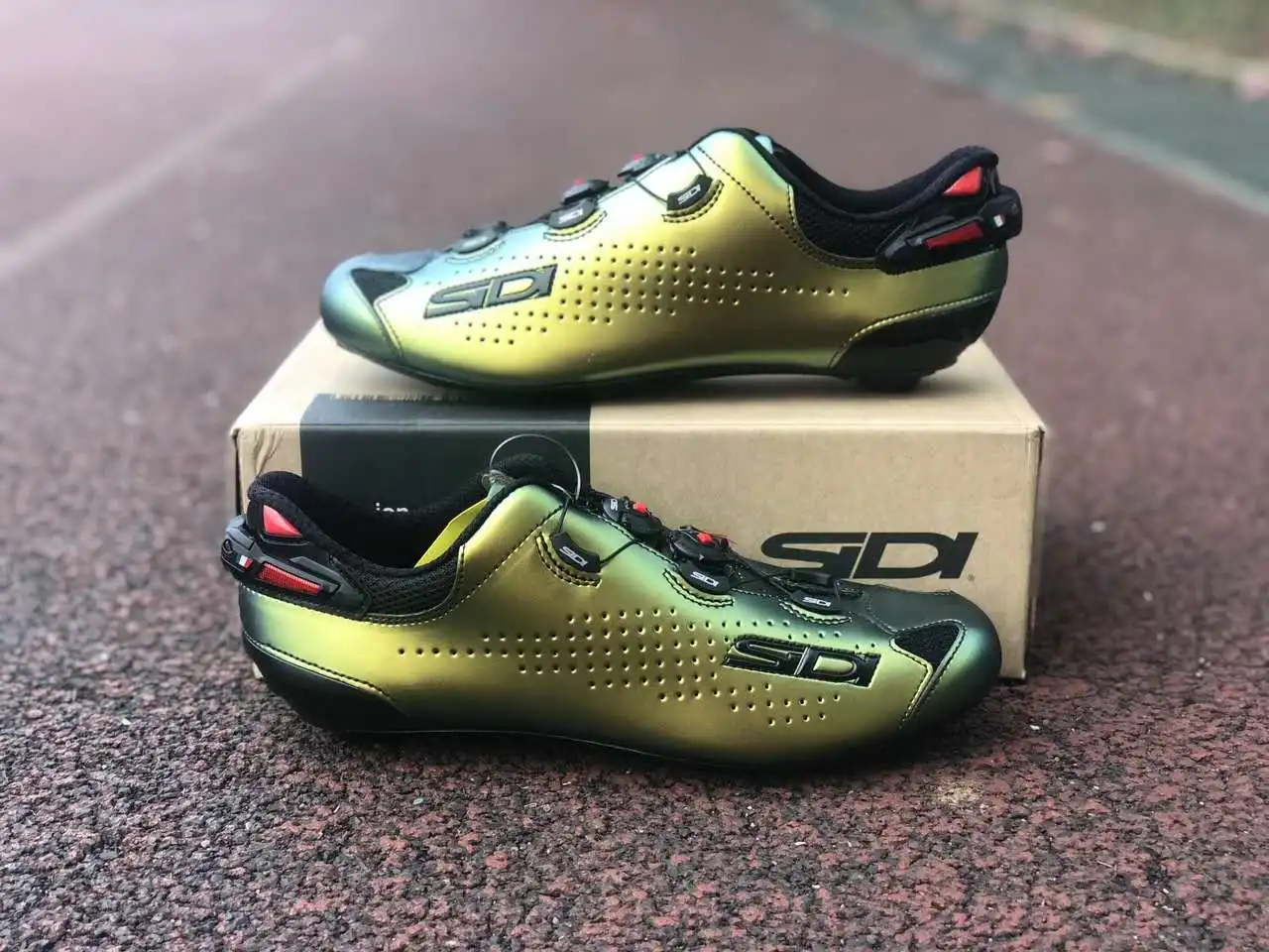 Ботинки SIDI SHOT Froome Ограниченная серия/Италия ботинки с замком для езды на