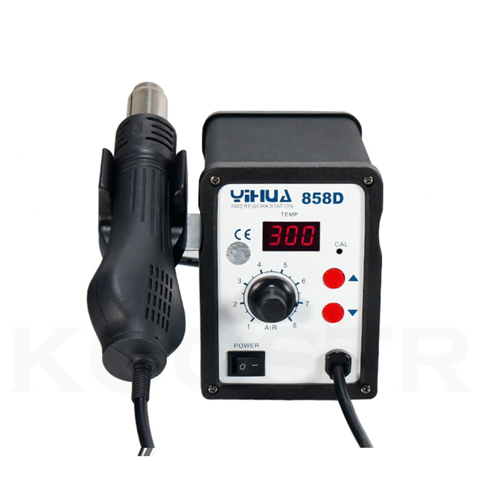 YIHUA 858D Soldering Station Hot Air Gun Repair Rework Desoldering Welding Tools Kits SMD BGA Solder Heat | Инструменты