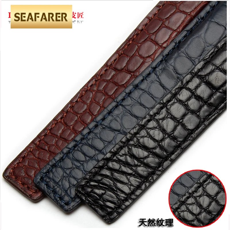 

Authentic Watch With Alternative High-grade Alligator Leather Strap Inheritance 19/20/22mm