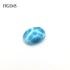 Натуральный Синий Ларимар, свободный драгоценный камень, овальной формы 12*16 мм, в доминиканском стиле, тонкая фотография, для женщин, подарок для свадебной вечеринки