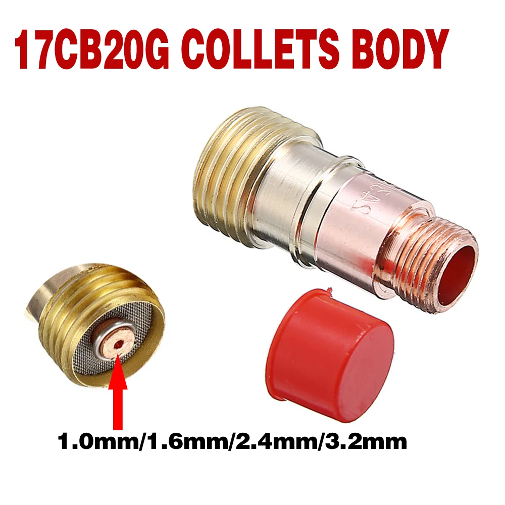 Газовая линза TIG короткая 23 шт. 17CB20G 1 0/1 6/2 4/3 2 мм стеклянная чаша #12 газовая