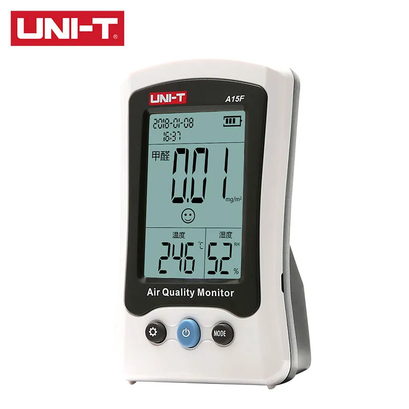 

UNI-T A15F Formaldehyde Meter Air quality detector Formaldehyde (HCHO) concentration measurement