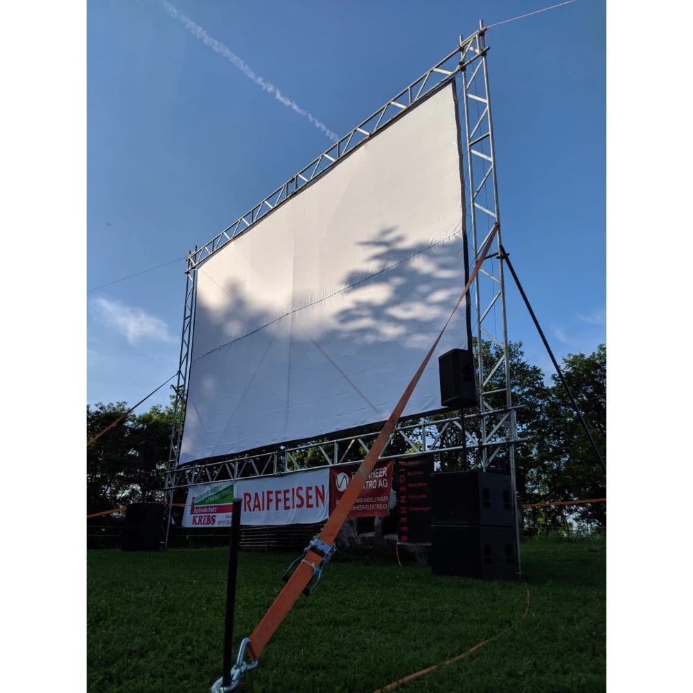 Top Projektor Screen 16:9 Projector Screen  3D Theater Wall Matt White Projection Screen Hight-Density Portable Roll Screen