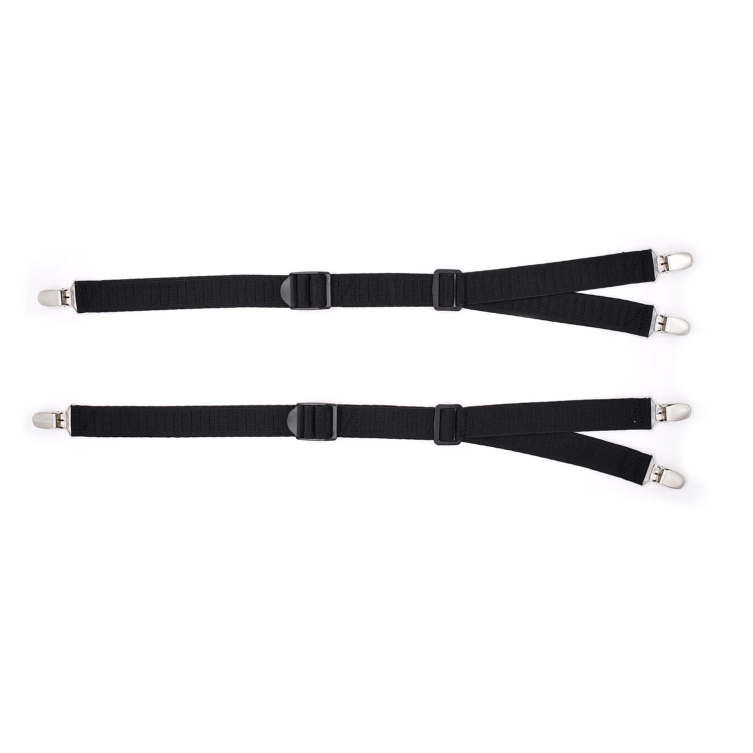 Подтяжки для рубашек мужские пояс на бедра с регулируемыми зажимами крепление