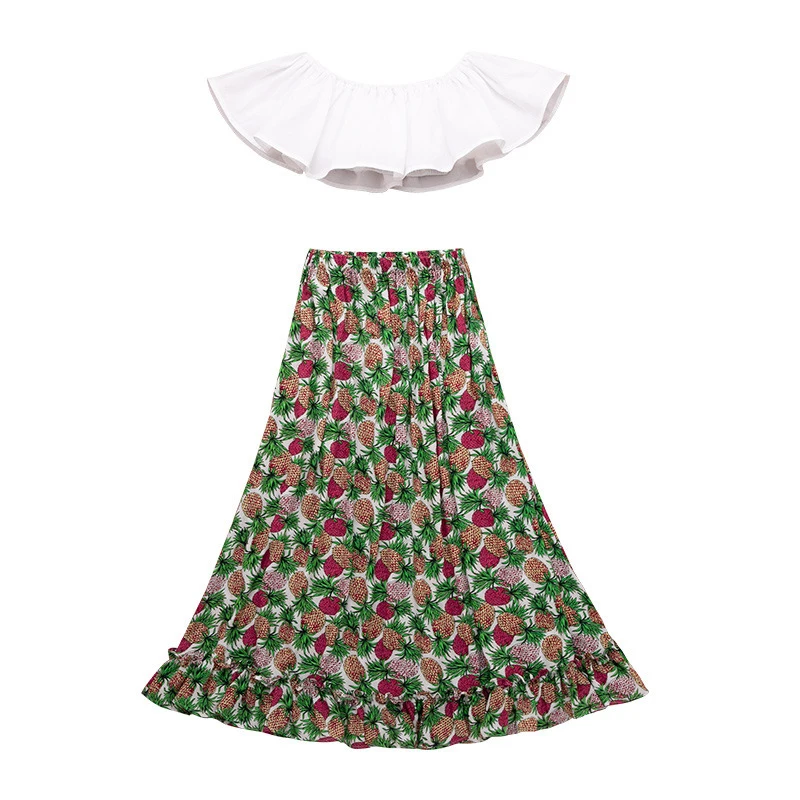 

Bear Leader Summer Casual Princess Clothing Sets Fashion Mom Daughter Family Matching Outfits Girls Shirt And Dress Clothes 2Pcs