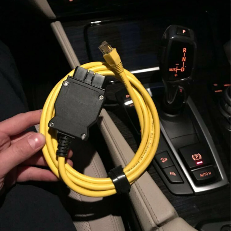 Новый Ethernet для OBD кабель BMW F ENET ICOM 2 кодирование без CD ESYS диагностический
