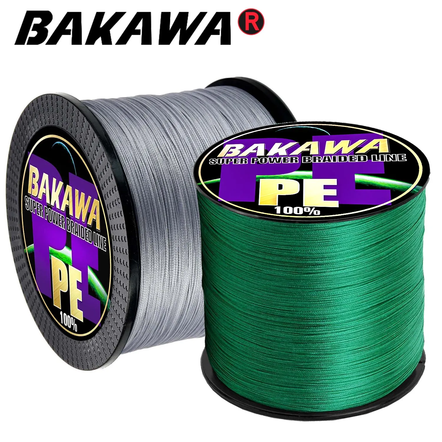 

Плетеная рыболовная леска BAKAWA, 4/8 нитей, 300 м, 1000 м, 500 м, многонитевая японская леска для ловли карпа, рыболовные принадлежности из полиэтилен...
