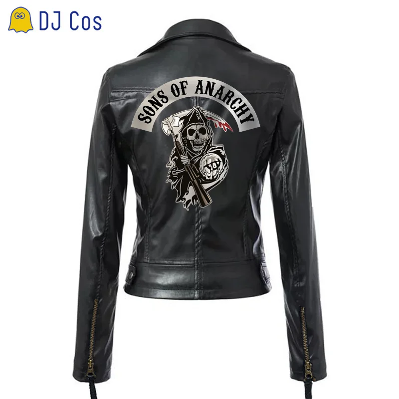 Женская куртка в стиле стимпанк Sons of Anarchy костюм для костюмированной вечеринки на