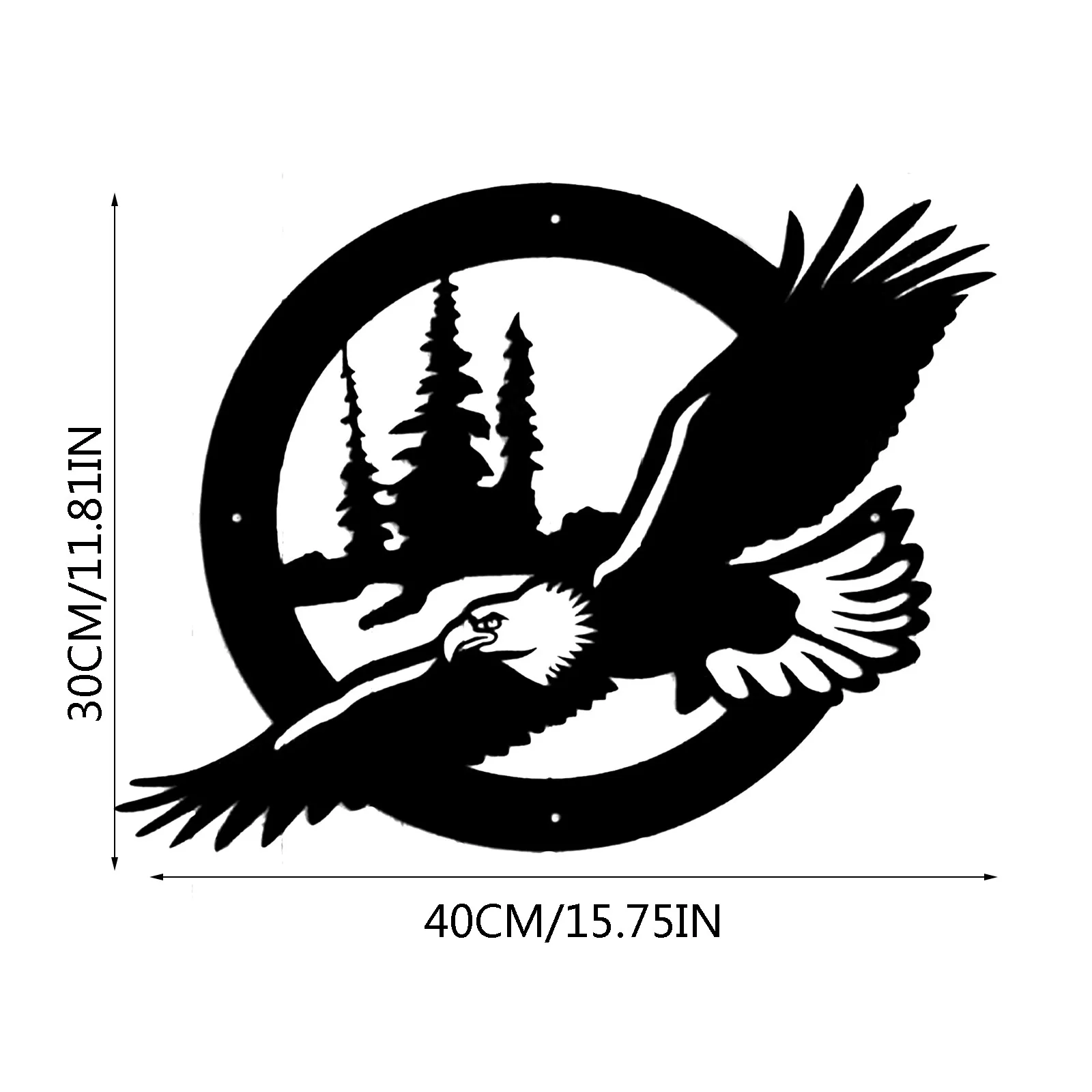 

Diy American Patriotic Flying Eagle Decor For Front Door Household Decoration Hanging Craft Party Decorations Outdoor Wall Art