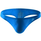 Мужские Бесшовные трусы из ледяного шелка, дышащие сексуальные стринги с низкой посадкой, Т-образные брюки, мужское нижнее белье для геев, Мужская одежда для плавания с пенисом