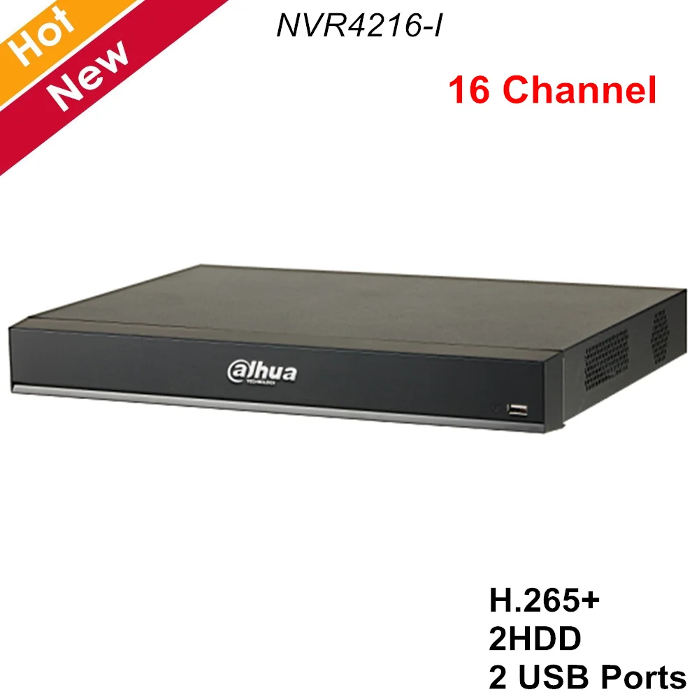 Сетевой видеорегистратор Dahua NVR английская версия 16 каналов 1U AI умный H.265 + до 12
