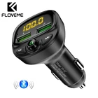 Автомобильное зарядное устройство FLOVEME, Bluetooth, USB, fm-передатчик, mp3-плеер, карта TF, музыка, HandFree, автомобильное зарядное устройство для телефона
