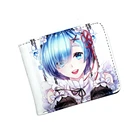 Женский короткий кошелек с аниме Re: жизнь в другом мире от нуля Рем
