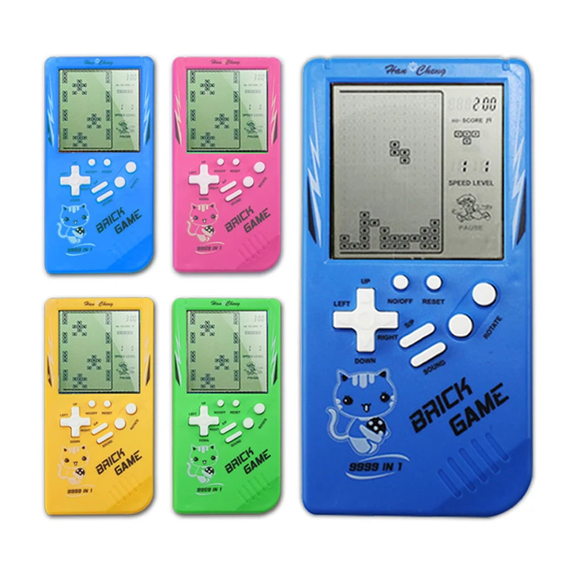 Retro mini handheld game players classic electronic games hand held console game Child Puzzle gaming console toys Gift