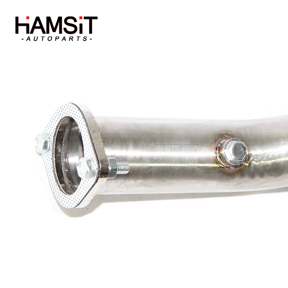 Hamsit Нержавеющая сталь турбо выхлопная труба 3 &quotдля Subaru автомобильные