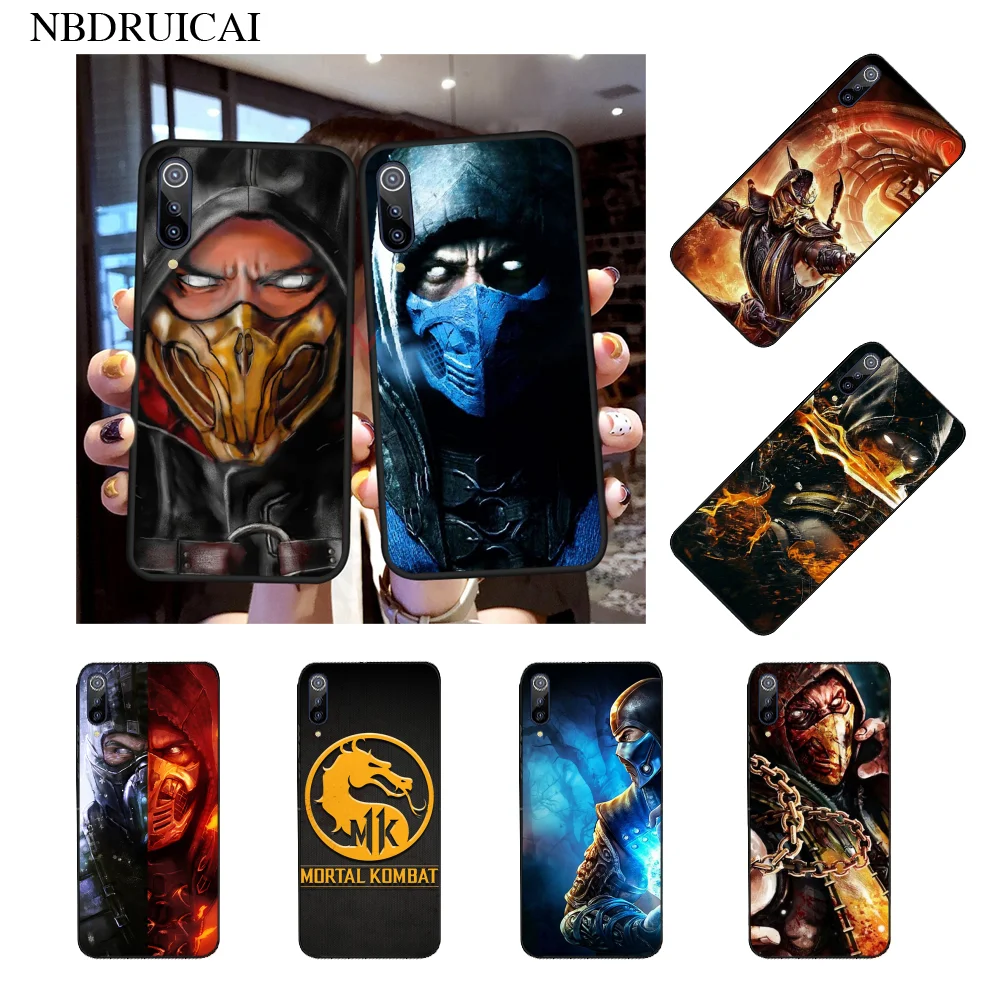 NBDRUICAI горячий Mortal Kombat DIY Печатный чехол для телефона Xiaomi 8 9 se 5X Redmi 6pro 6A 4X 7 5plus note 5