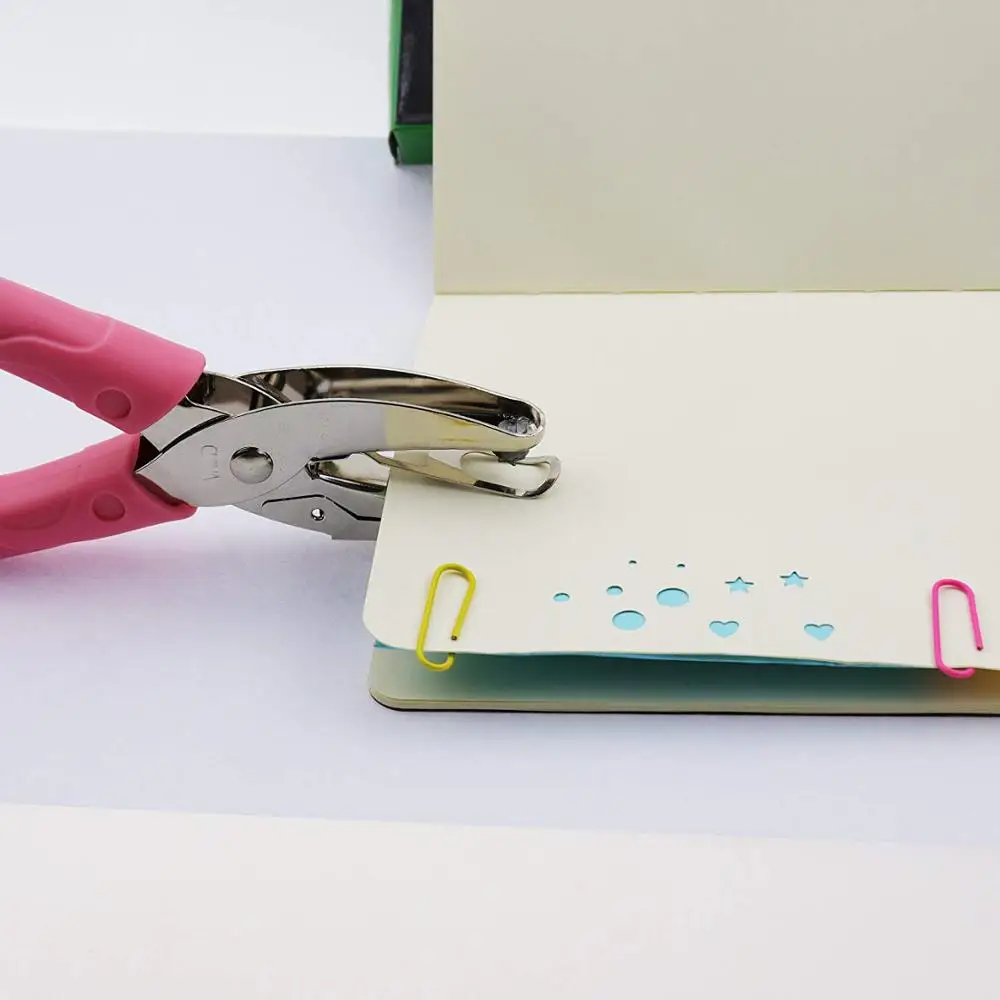 Чем заменить дырокол в домашних условиях Metal Single Hole Puncher Silver Hand Paper Punch Electronic Pro