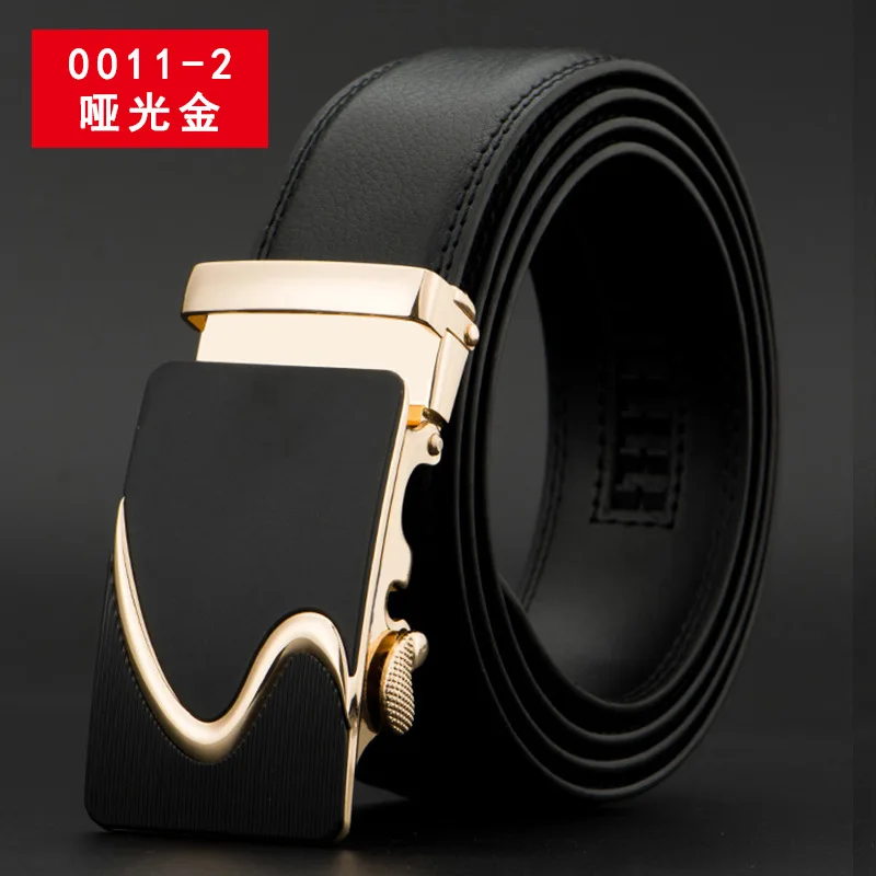 TJ-TingJun ремень мужской Модный корейский деловой из коровьей кожи с автоматической