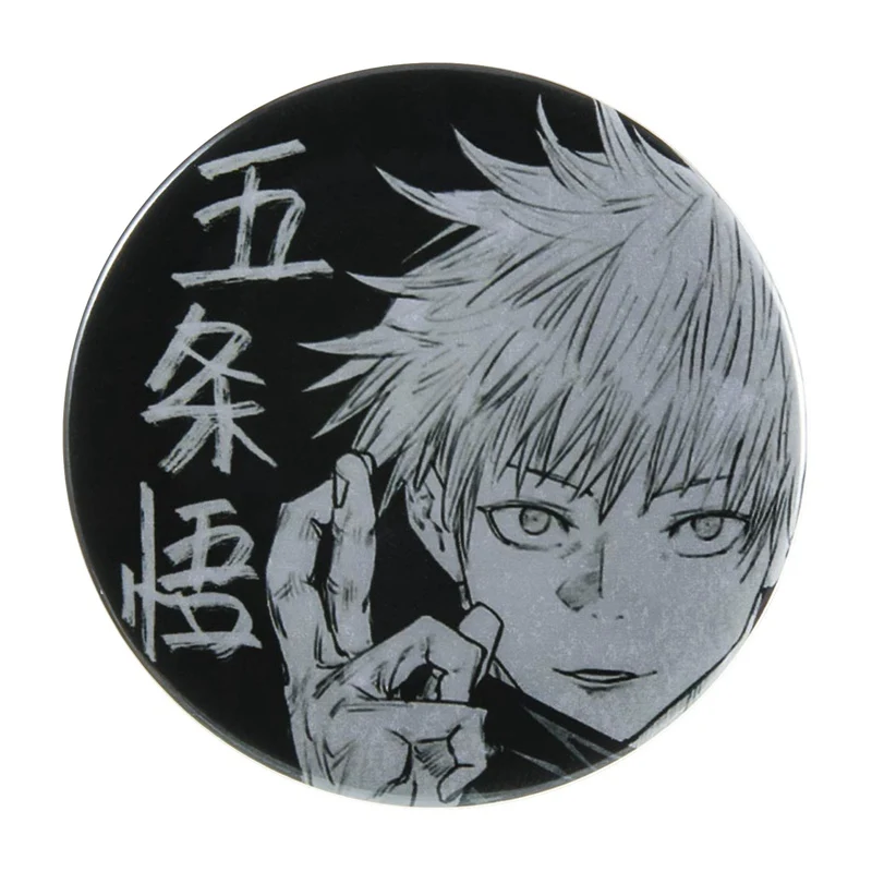 

Anime Jujutsu Kaisen Badges on a Backpack Anime Satoru Icons Pins Badge Decoration Brooches Metal Badges For Clothes Bags