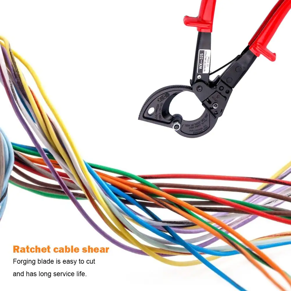 

Multi-purpose Electrician Crimping Pliers Wire Stripper Ratcheting Cable Cutter Elaborate Manufacture Prolonged Durable