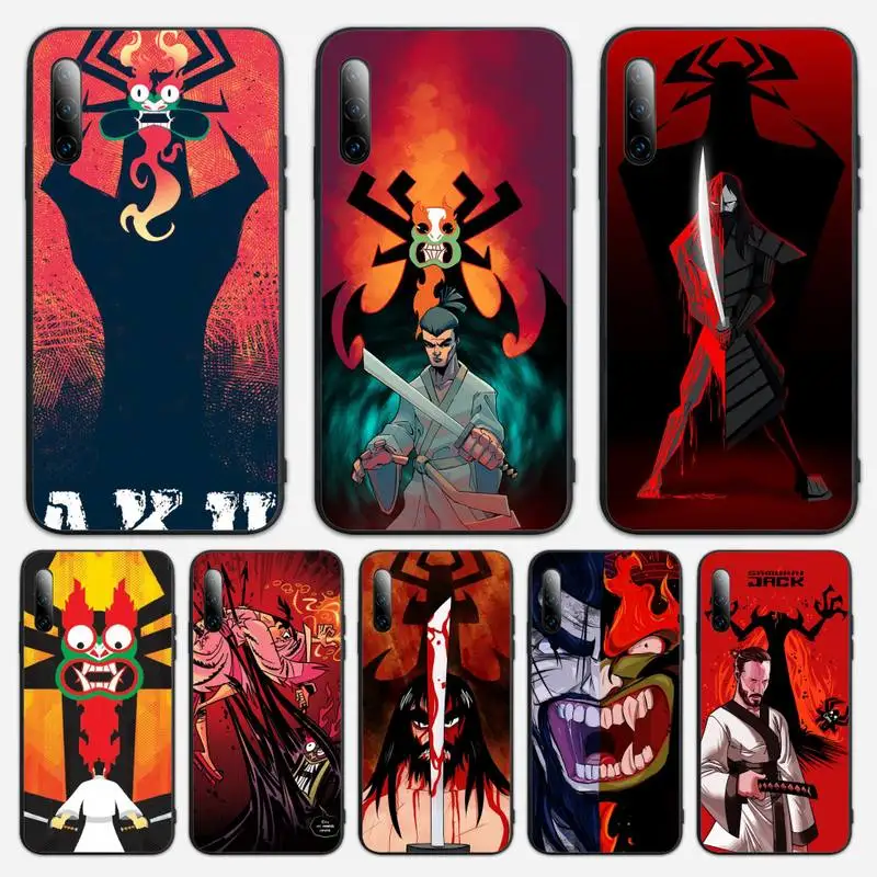 

Samurai Jack TV Show Phone Case For honor 7apro 8 9 10 20 8c 7c x lite play pro hrt-lxit ru Cover Fundas Coque