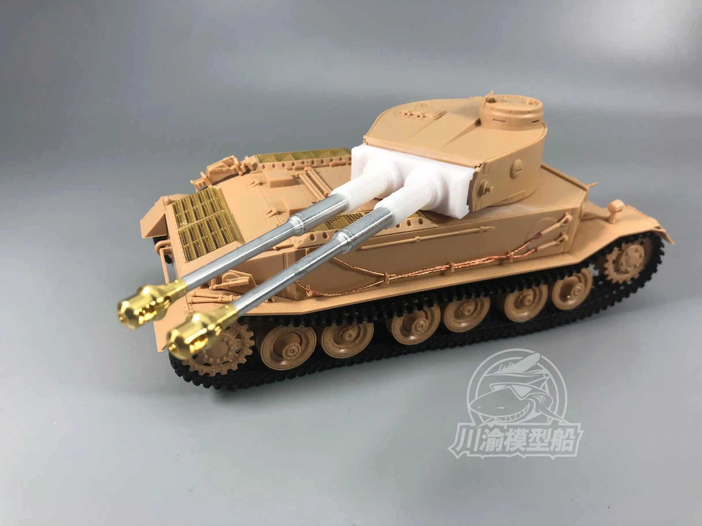 CYT012B Масштаб 1:35 немецкий Tiger P тяжелый танк металлический корпус для 35A023
