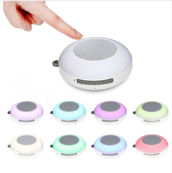 ZoeSeong X1 Беспроводной Bluetooth Динамик светодиодный Красочные ночника с сенсорным