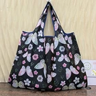 Высококачественная сумка для покупок, ручная сумка, складная женская сумка через плечо, сумка-тоут, моющаяся сверхпрочная нейлоновая сумка 2020