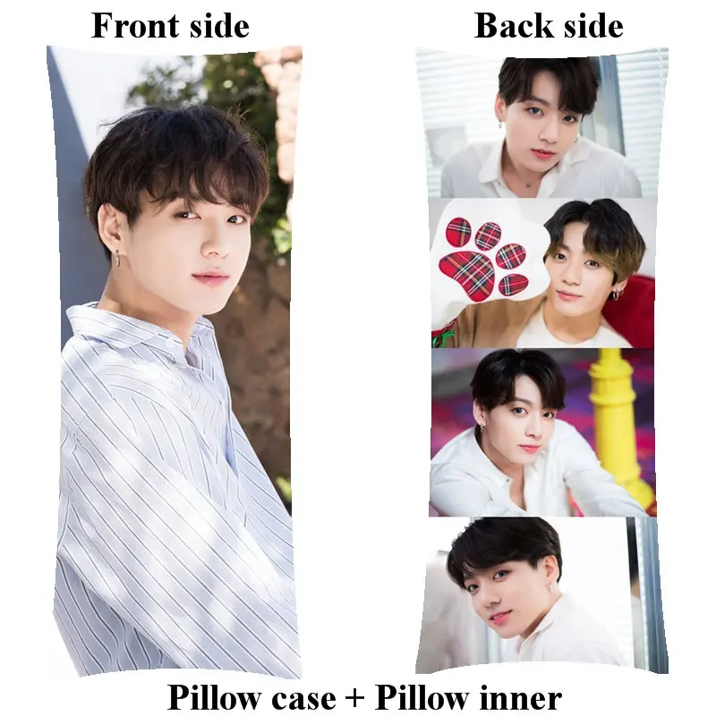 Корейское домашнее украшение Jimin V обнимающие длинные подушки Kpop Jungkook подушка для