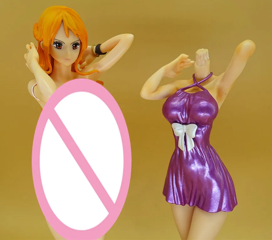 

One piece nami cheongsam Ver. two bodies 1/6 anime girl figure naked anime figures
