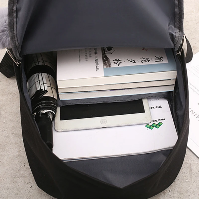 Женские школьные сумки 4 шт./компл. холст Облако водонепроницаемый рюкзак для