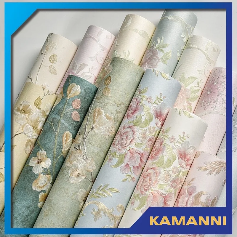 

KAMANNI цветочный узор обои для гостиной фон настенные наклейки мебель декоративные DIY домашний декор самоклеющиеся