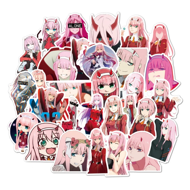 50 шт./компл. аниме дорогой в Фране наклейки аксессуары для косплея реквизит ПВХ