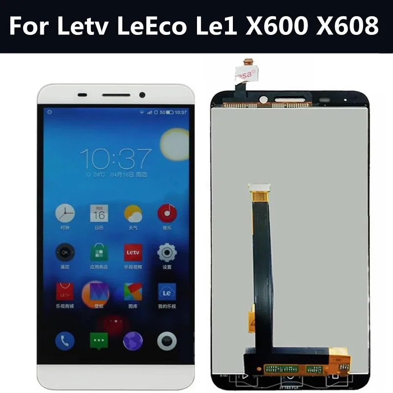 Для Letv LeEco Le One 1 Le1 x600 X608 ЖК-дисплей Дисплей + кодирующий преобразователь