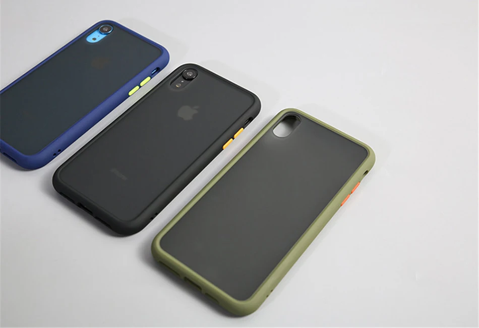 Прозрачный противоударный Гибридный Силиконовый чехол для телефона iPhone 11 Pro X XS XR Max 6 6s 7 8 Plus Фирменная прозрачная мягкая задняя крышка