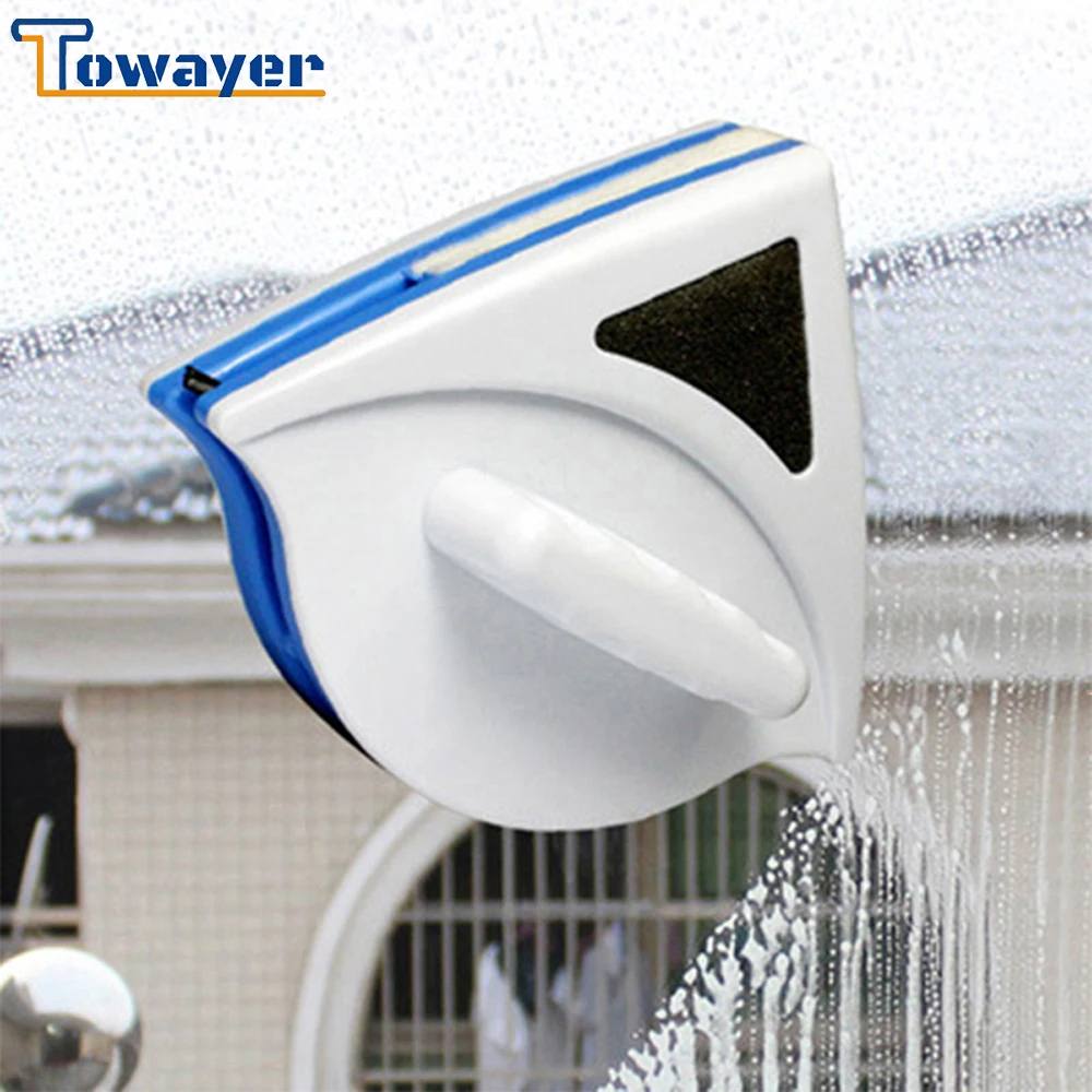 Щетка с магнитами для мытья стекол и окон двусторонний магнитный