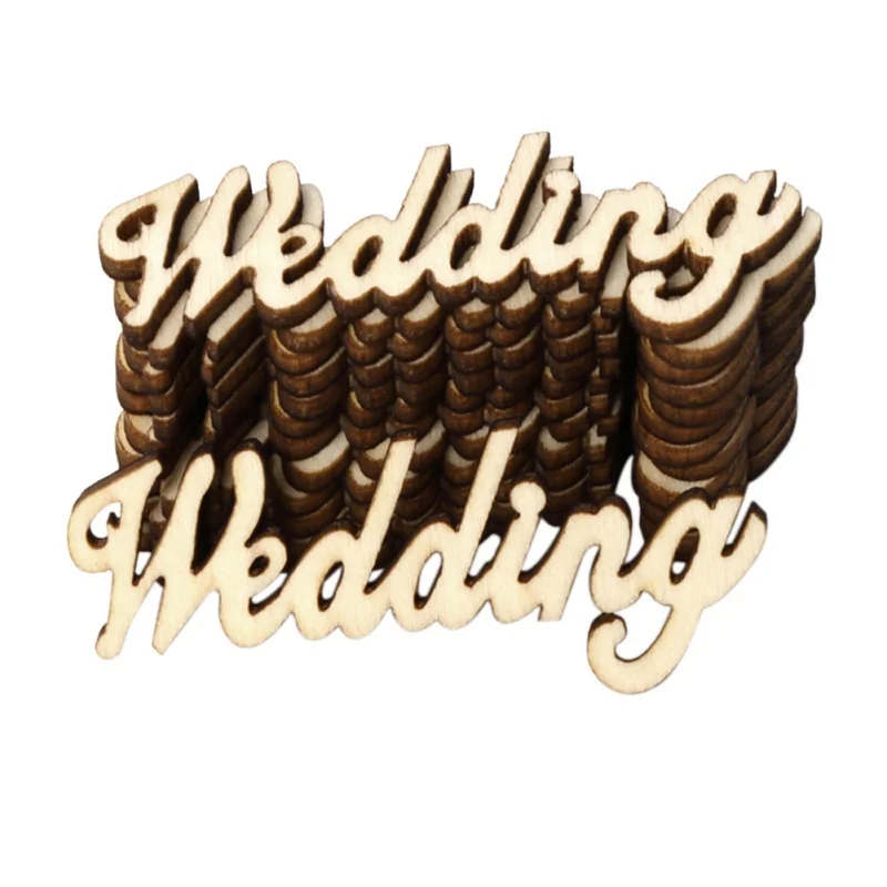 

15 PCS Wooden "His Hers" DIY Festival Scene Props Bride Decorations Party Sign DIY Wedding Decoration Supplies Hot