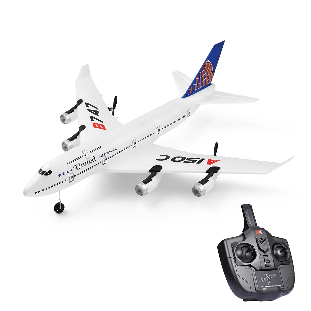 Wltoys XKS радиоуправляемый самолет 2 4G канала пульт дистанционного управления